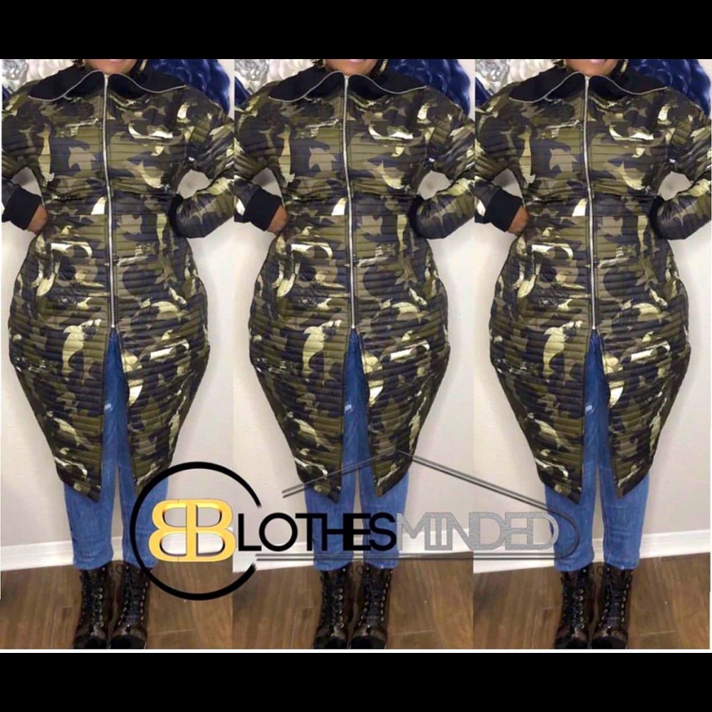 Get me bodied ‘NOT’ Camo Jacket